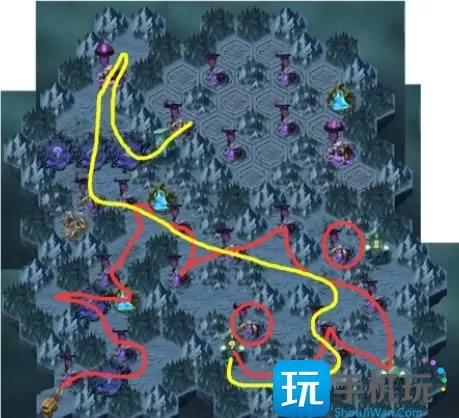 剑与远征古墓迷踪攻略 古墓迷踪通关路线图