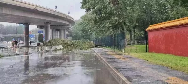 北京5区发布冰雹黄色预警