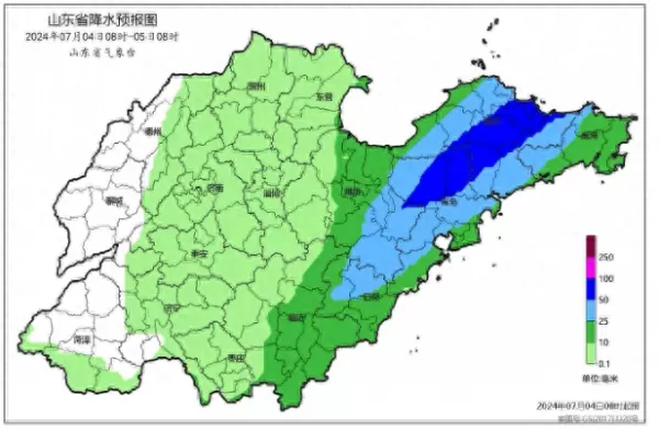 山东多地发布暴雨预警 大到暴雨局部大暴雨+8～10级阵风 开启“看海模式”