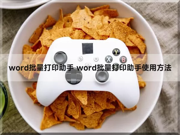 word批量打印助手 word批量打印助手使用方法